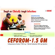CEFOROM - 1.5 Inj.