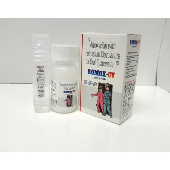 ROMOX-CV Dry Syrup.
